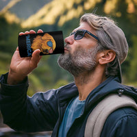 Patriotic Dog 'Merica 4 in 1 Can Cooler Tumbler Golden Retriever Sunglasses Funny 4th Of July - Wonder Print Shop