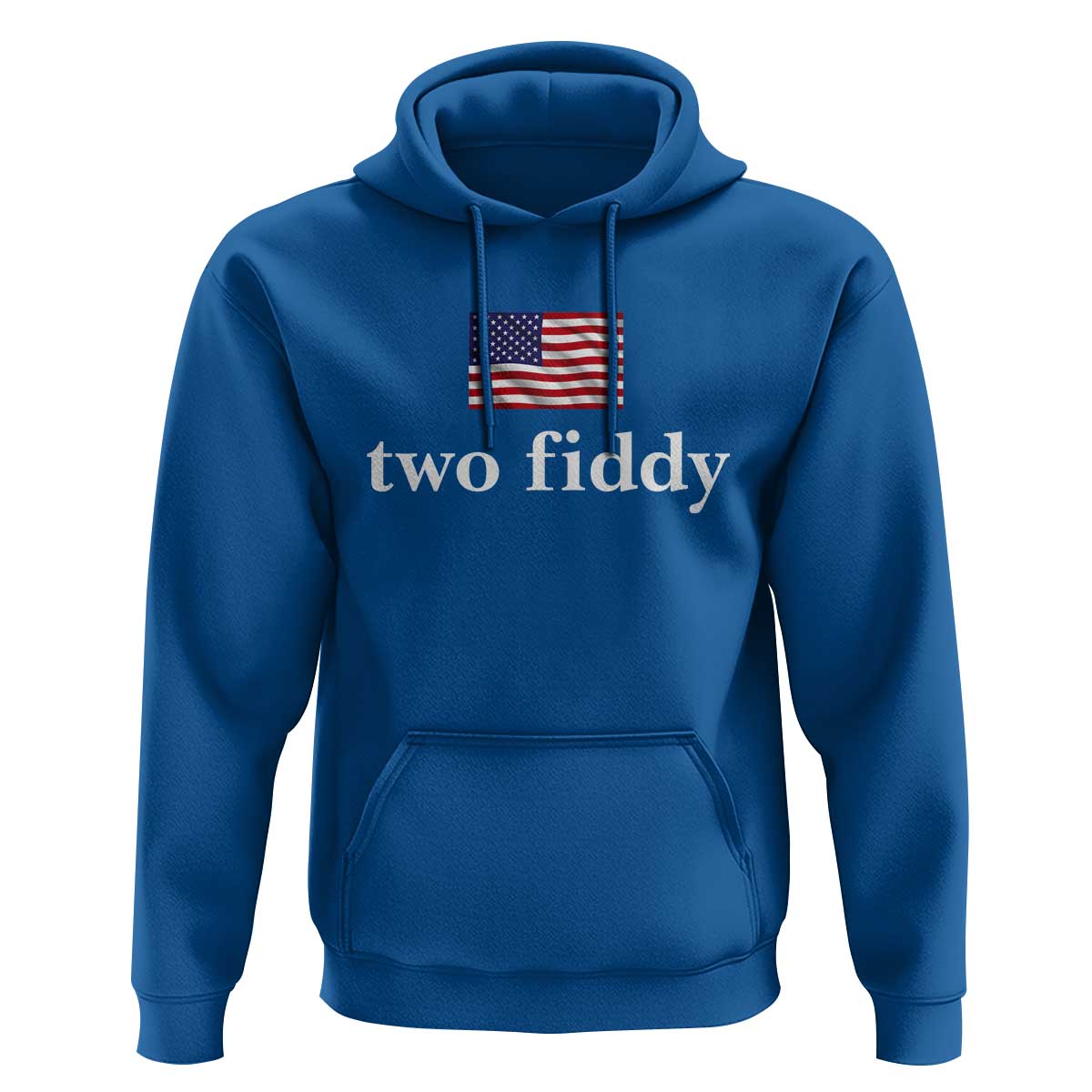 Two Fiddy America 250th Anniversary Minimalist Hoodie Funny US American Flag Slang 1776 to 2026 Semiquincentennial