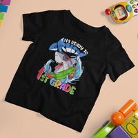 1st Grade Shark T Shirt For Kid I'm Ready To Crush First Grade Attack - Wonder Print Shop