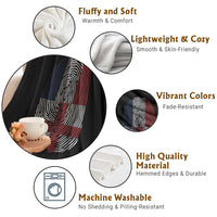 Proud France England Flag Fingerprint DNA Graphic Throw Blanket French Anglo English Heritage Roots Dual Patriotism