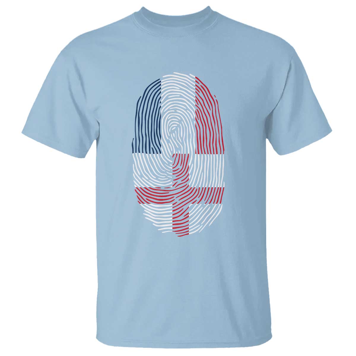 Proud France England Flag Fingerprint DNA Graphic T Shirt French Anglo English Heritage Roots Dual Patriotism