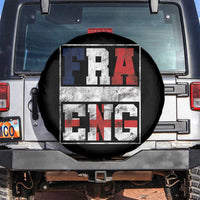 FRA ENG France England Flag Graphic Spare Tire Cover French English Country Pride
