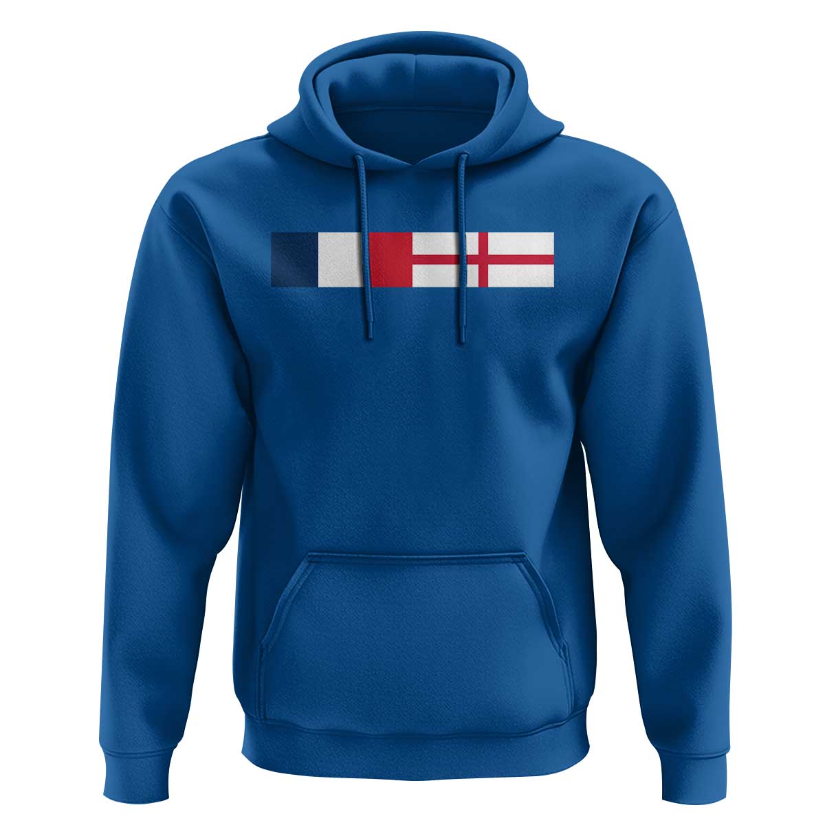 France England Dual Flag Graphic Hoodie Anglo English French Heritage Mixed Roots Pride Match Day