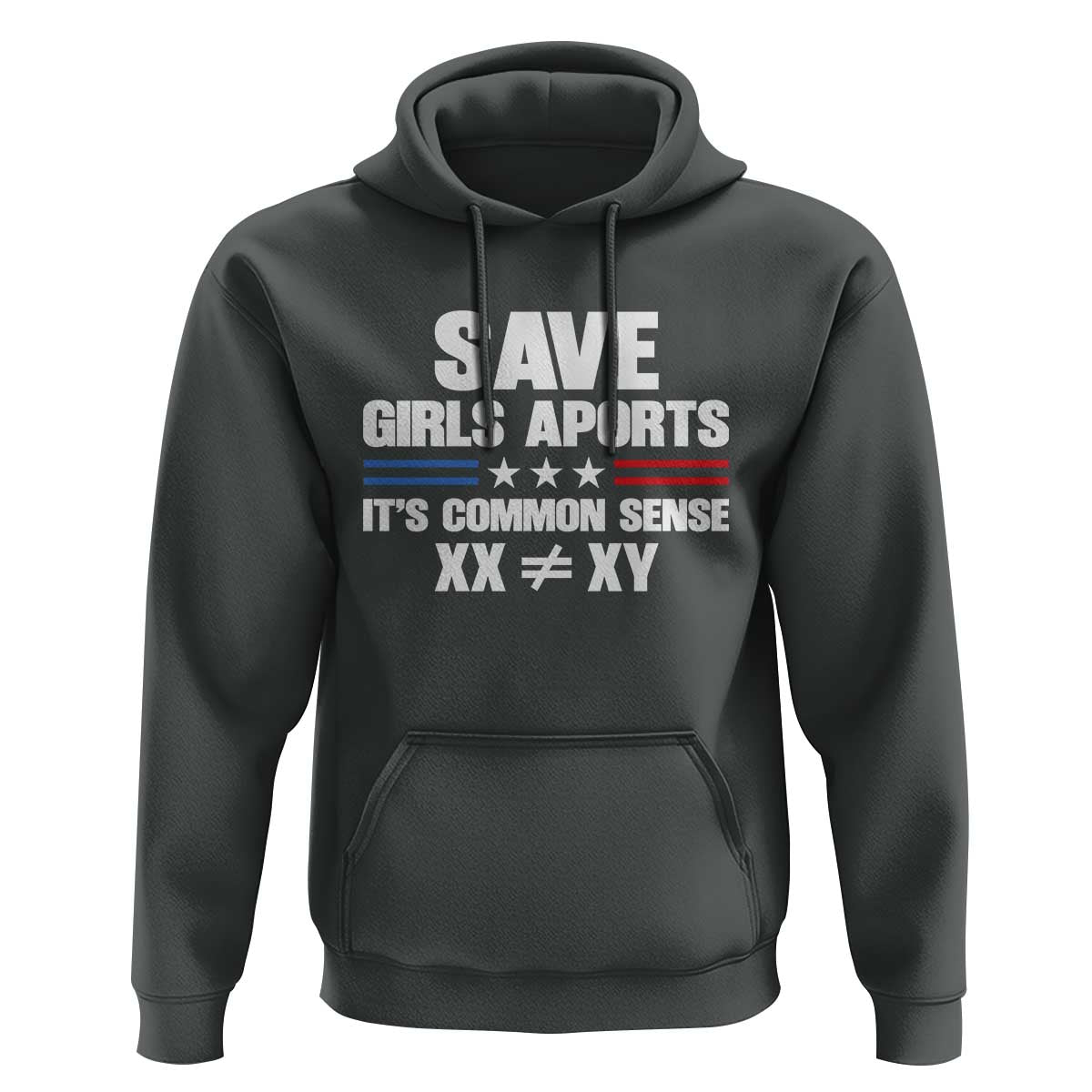 Save Girls Sports Its Common Sense XX Not Equal XY Hoodie Biological Science Varsity Athletic Graphic