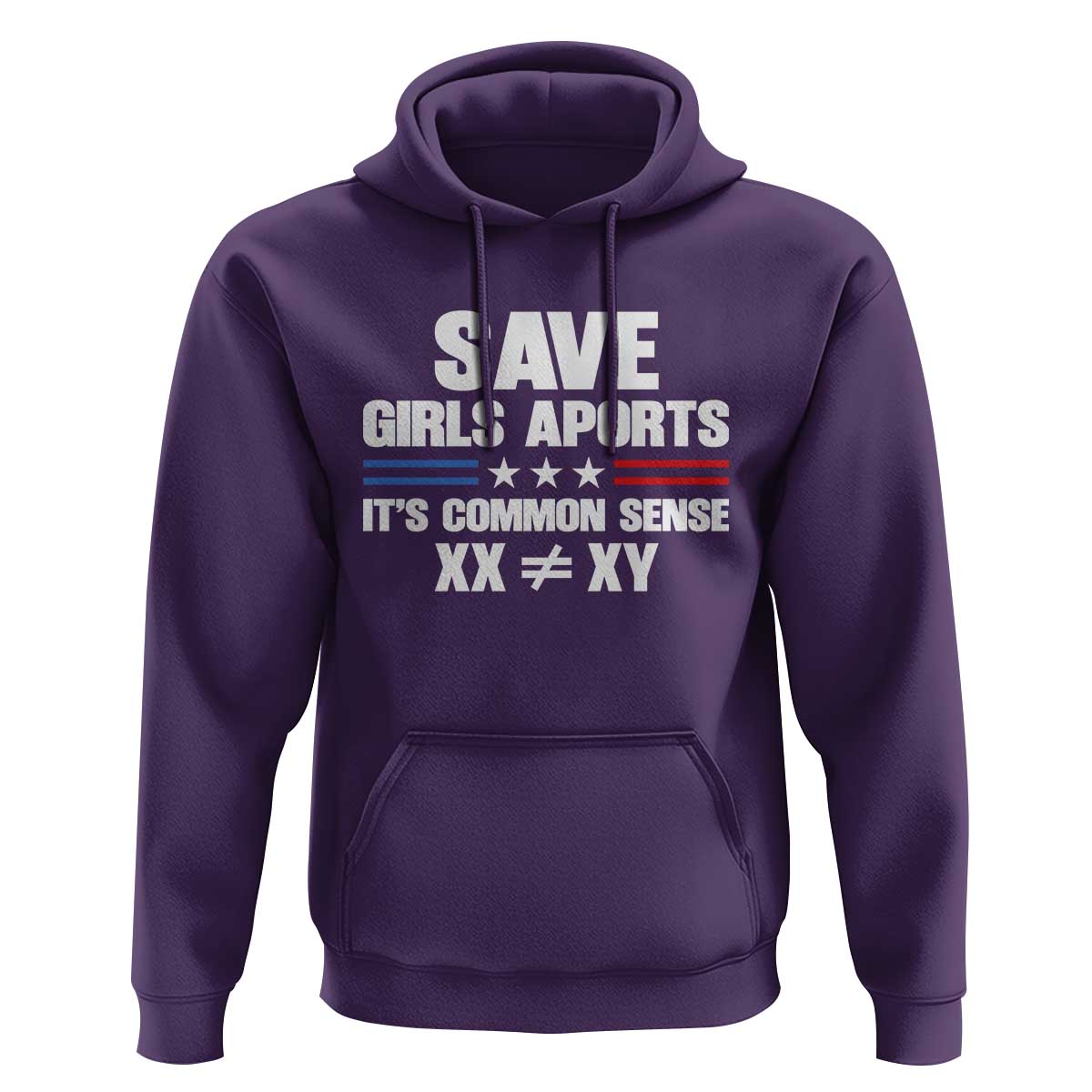 Save Girls Sports Its Common Sense XX Not Equal XY Hoodie Biological Science Varsity Athletic Graphic
