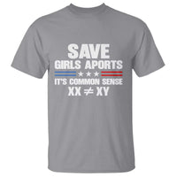 Save Girls Sports Its Common Sense XX Not Equal XY T Shirt Biological Science Varsity Athletic Graphic