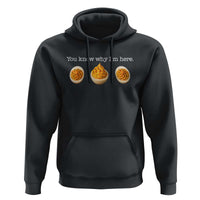 You Know Why I'm Here Deviled Eggs Hoodie Funny Thanksgiving Potluck - Wonder Print Shop