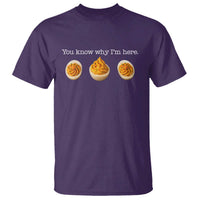 You Know Why I'm Here Deviled Eggs T Shirt Funny Thanksgiving Potluck - Wonder Print Shop