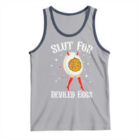 Funny Slut for Deviled Eggs Tank Top Funny Naughty Thanksgiving Potluck - Wonder Print Shop