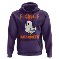 F Caw F Ghost Chicken Costume Hoodie Funny Cute Halloween Poultry Lover - Wonder Print Shop