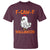 F Caw F Ghost Chicken Costume T Shirt Funny Cute Halloween Poultry Lover - Wonder Print Shop