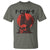 F Caw F Gothic Chicken Horror T Shirt Creepy Skull Rooster Halloween Dark Humor - Wonder Print Shop