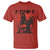 F Caw F Gothic Chicken Horror T Shirt Creepy Skull Rooster Halloween Dark Humor - Wonder Print Shop