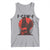 F Caw F Gothic Chicken Horror Tank Top Creepy Skull Rooster Halloween Dark Humor - Wonder Print Shop