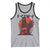 F Caw F Gothic Chicken Horror Tank Top Creepy Skull Rooster Halloween Dark Humor - Wonder Print Shop