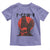 F Caw F Gothic Chicken Horror Toddler T Shirt Creepy Skull Rooster Halloween Dark Humor - Wonder Print Shop