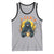 F Caw F Raven Coffee Tank Top Funny Halloween Sarcastic Gothic Bird with Attitude - Wonder Print Shop