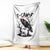 F Caw F Gothic Christmas Raven Throw Blanket With Skull Funny Dark Holiday Humor Spooky Season - Wonder Print Shop