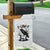 F Caw F Gothic Christmas Raven Garden Flag With Skull Funny Dark Holiday Humor Spooky Season - Wonder Print Shop