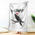 F Caw F Raven Christmas Throw Blanket Funny Dark Holiday Humor Spooky Season - Wonder Print Shop