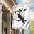 F Caw F Raven Christmas Garden Flag Funny Dark Holiday Humor Spooky Season - Wonder Print Shop