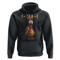 F Caw F Classic Chicken Scream Hoodie Poultry Joke Farm Life Humor - Wonder Print Shop