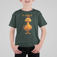 Funny F Caw F Fed Up Chicken Meme T Shirt For Kid Sarcastic Bird Humor Mood Swing - Wonder Print Shop