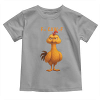 Funny F Caw F Fed Up Chicken Meme Toddler T Shirt Sarcastic Bird Humor Mood Swing - Wonder Print Shop