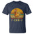 F Caw F Retro Chicken Meme T Shirt Vintage Sunset Poultry Graphic Loud Bird Energy - Wonder Print Shop