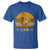 F Caw F Retro Chicken Meme T Shirt Vintage Sunset Poultry Graphic Loud Bird Energy - Wonder Print Shop