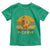 F Caw F Retro Chicken Meme Toddler T Shirt Vintage Sunset Poultry Graphic Loud Bird Energy - Wonder Print Shop