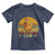 F Caw F Retro Chicken Meme Toddler T Shirt Vintage Sunset Poultry Graphic Loud Bird Energy - Wonder Print Shop