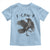 F Caw F Raven Graphic Toddler T Shirt Funny Sarcastic Bird with Attitude - Wonder Print Shop