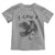 F Caw F Raven Graphic Toddler T Shirt Funny Sarcastic Bird with Attitude - Wonder Print Shop