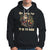 Santa Claus Biker Hoodie Oh What Fun It Is To Ride Motorcycle Christmas - Wonder Print Shop