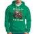 Santa Claus Biker Hoodie Oh What Fun It Is To Ride Motorcycle Christmas - Wonder Print Shop