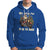 Santa Claus Biker Hoodie Oh What Fun It Is To Ride Motorcycle Christmas - Wonder Print Shop