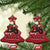 Biker Santa Claus Christmas Ornament Ho Ho Ho Let's Ride Xmas - Wonder Print Shop