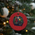 Biker Santa Claus Christmas Ornament Riding Motorcycle Christmas - Wonder Print Shop