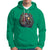 Santa Claus Biker Hoodie Riding Motorcycle Christmas - Wonder Print Shop
