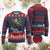 Biker Santa Claus Ugly Christmas Sweater Merry Xmas Riding Motorcycle - Wonder Print Shop