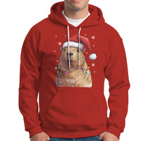 Capybara Christmas Hoodie Funny Santa Capy Meme Xmas Vibe - Wonder Print Shop