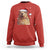 Capybara Christmas Sweatshirt Funny Santa Capy Meme Xmas Vibe - Wonder Print Shop