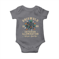 Griswold Christmas Lights Baby Onesie Exterior Illumination Ask for Sparky Funny Holiday - Wonder Print Shop
