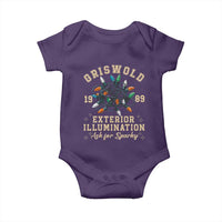 Griswold Christmas Lights Baby Onesie Exterior Illumination Ask for Sparky Funny Holiday - Wonder Print Shop