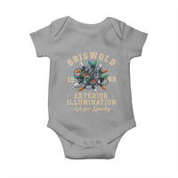Griswold Christmas Lights Baby Onesie Exterior Illumination Ask for Sparky Funny Holiday - Wonder Print Shop