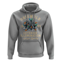 Griswold Christmas Lights Hoodie Exterior Illumination Ask for Sparky Funny Holiday - Wonder Print Shop