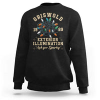 Griswold Christmas Lights Sweatshirt Exterior Illumination Ask for Sparky Funny Holiday - Wonder Print Shop
