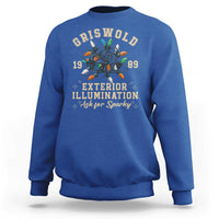 Griswold Christmas Lights Sweatshirt Exterior Illumination Ask for Sparky Funny Holiday - Wonder Print Shop