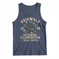 Griswold Christmas Lights Tank Top Exterior Illumination Ask for Sparky Funny Holiday - Wonder Print Shop